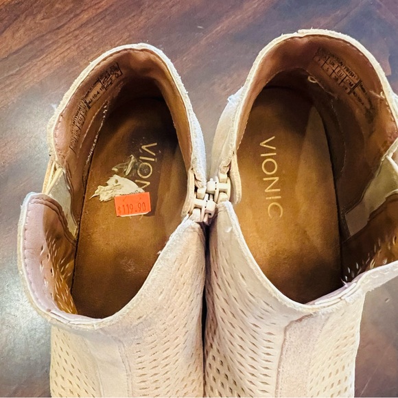 Vionic Peep Toe Ankle booties 7 - Picture 3 of 6